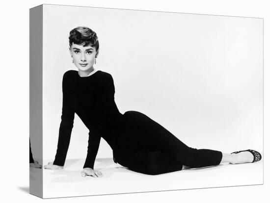 Audrey Hepburn. "Sabrina Fair" 1954, "Sabrina" Directed by Billy Wilder. Diseñador: Givenchy-null-Premier Image Canvas