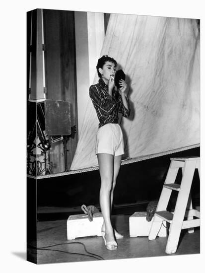 Audrey Hepburn. "Sabrina Fair" 1954, "Sabrina" Directed by Billy Wilder-null-Premier Image Canvas