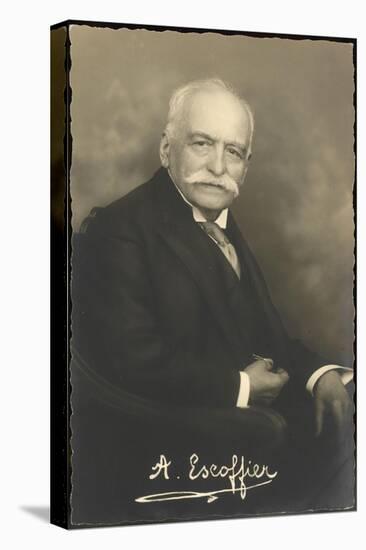 Auguste Escoffier French Chef-null-Premier Image Canvas