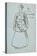 Auntie Bee in Her Rashelfe Coat (Pen and Ink)-Joseph Crawhall-Premier Image Canvas