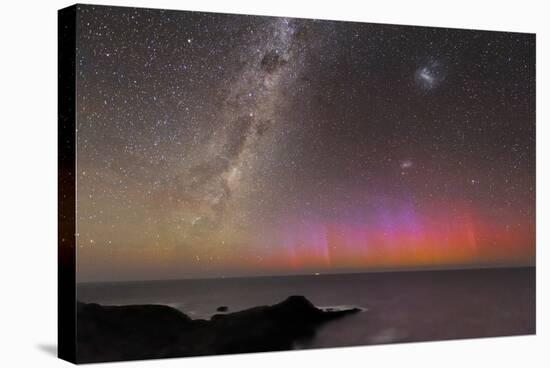 Aurora Australis And Milky Way-Alex Cherney-Premier Image Canvas