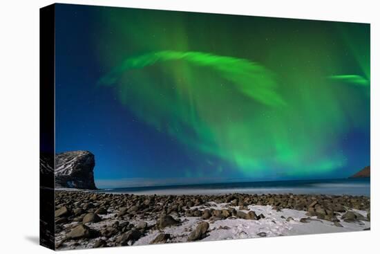 Aurora Borealis in Norway 1-Philippe Sainte-Laudy-Premier Image Canvas