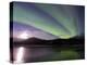 Aurora Borealis, Koyukuk River, Alaska, USA-Hugh Rose-Premier Image Canvas