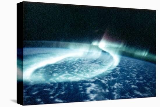 Aurora Borealis (Northern Light) Viewed from Space-null-Premier Image Canvas