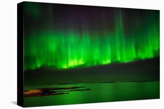 Aurora Borealis or Northern Lights, Stykkisholmur, Snaefellsnes Peninsula, Iceland-Ragnar Th Sigurdsson-Premier Image Canvas