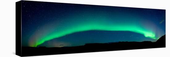 Aurora Borealis or Northern Lights, Vik I Myrdal, Iceland-null-Premier Image Canvas