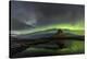 Aurora Borealis reflects below Kirkjufell, Snaefellsnes Peninsula, Iceland-Chuck Haney-Premier Image Canvas