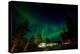 Aurora Borealis (The Northern Lights) over Kakslauttanen Igloo West Village, Saariselka, Finland-Laura Grier-Premier Image Canvas