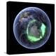 Aurora Over Antarctica, Satellite Image-null-Premier Image Canvas