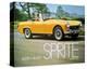Austin Healey Sprite Mark Four-null-Stretched Canvas