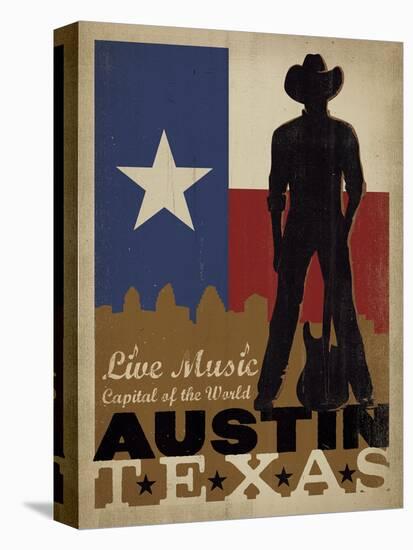 Austin, Texas: Live Music Capital Of The World-Anderson Design Group-Stretched Canvas