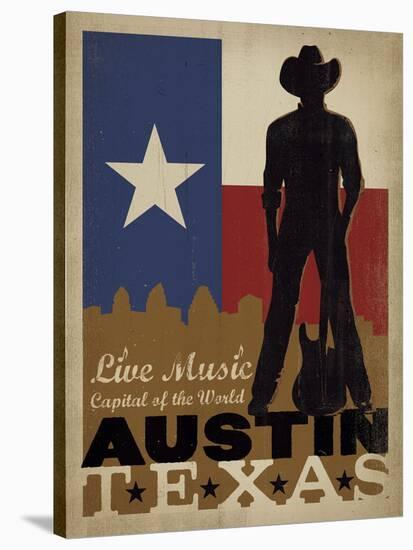 Austin, Texas: Live Music Capital Of The World-Anderson Design Group-Stretched Canvas