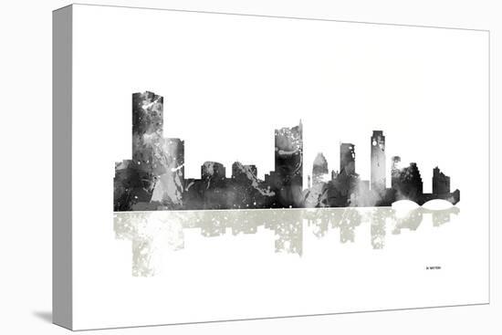 Austin Texas Skyline BG 1-Marlene Watson-Premier Image Canvas