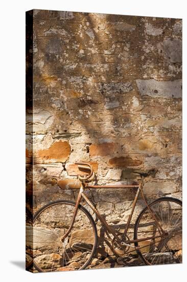 Australia, Clare Valley, Sevenhill, Old Bicycle-Walter Bibikow-Premier Image Canvas