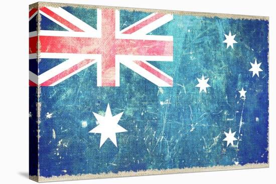 Australia Flag-duallogic-Stretched Canvas