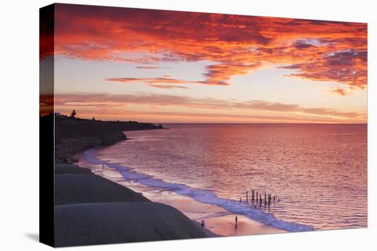 Australia, Fleurieu Peninsula, Port Willunga, Sunset-Walter Bibikow-Premier Image Canvas