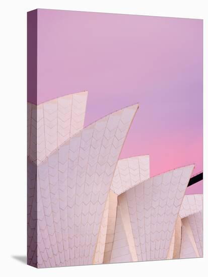 Australia, New South Wales, Sydney, Sydney Opera House, Close-Up of Opera House at Dawn-Shaun Egan-Premier Image Canvas