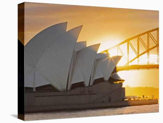 Australia, New South Wales, Sydney, Sydney Opera House,-Shaun Egan-Premier Image Canvas