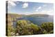 Australia, Tasmania, Tasman NP. Cape Hauy Track, expansive view of Fortescue Bay-Trish Drury-Premier Image Canvas