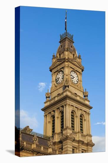 Australia, Victoria, Bendigo, Town Hall Tower, Late Afternoon-Walter Bibikow-Premier Image Canvas
