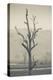 Australia, Victoria, Huon, Lake Hume with Forest Fire Smoke-Walter Bibikow-Premier Image Canvas