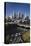 Australia, Victoria, Melbourne, Skyline, Yarra River, Princess Bridge-Walter Bibikow-Premier Image Canvas