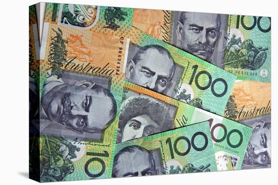 Australian 100 Dollar Bills-Neale Cousland-Premier Image Canvas