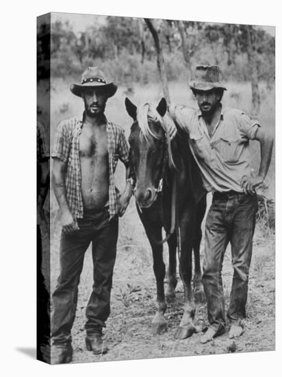Australian Cowboys-George Silk-Premier Image Canvas