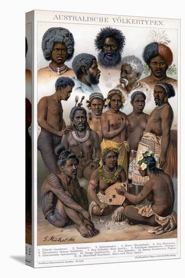 Australian Inhabitants, 1800-1850-G Mutzel-Premier Image Canvas