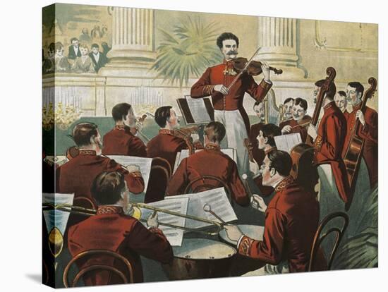 Austria, Johann Strauss-null-Premier Image Canvas