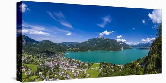 Austria, Salzburger Land (Ferderal State of Austria), Lake Wolfgangsee-Udo Siebig-Premier Image Canvas