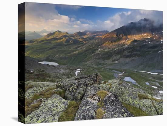 Austria, Tyrol, Bieltal (Valley), Madlenerspitze (Mountain)-Rainer Mirau-Premier Image Canvas