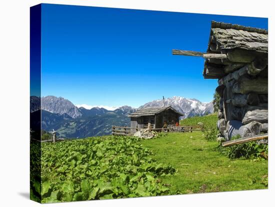 Austria, Tyrol, East Tyrol, Alp, Alpine Huts-Gerhard Wild-Premier Image Canvas