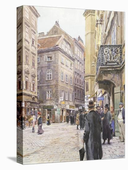 Austria, Vienna, Jewish Quarter in Vienna, 1906-Franz Richard Unterberger-Premier Image Canvas
