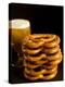 Austrian Prezels, Salted Biscuits and Beer, Austria, Europe-Tondini Nico-Premier Image Canvas