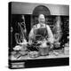 Author and Top Chef James A. Beard in Kitchen Creating Light Trails Al a Picasso-Arthur Schatz-Premier Image Canvas