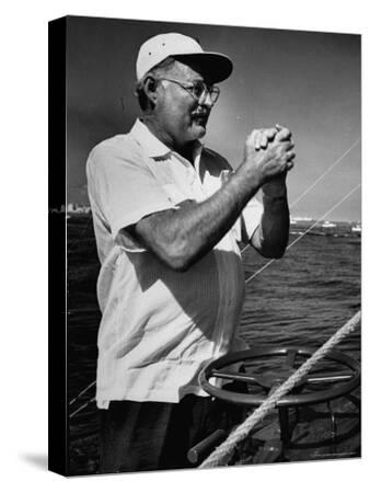 Fishing Boat During Fishing Tournament 