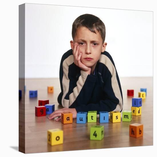 Autistic Boy-Kevin Curtis-Premier Image Canvas