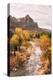 Autmun Virgin River, Zion National Park, Utah-Vincent James-Premier Image Canvas