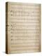 Autograph Music Score of Faedrelandssang-null-Premier Image Canvas