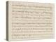 Autographed Manuscript of Valse Opus 70 No.1 in G Flat Major-Fryderyk Chopin-Premier Image Canvas