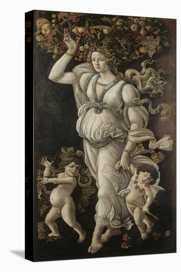 Automne ou Allégorie contre l'abus du vin-Sandro Botticelli-Premier Image Canvas