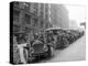 Automobiles at Second Avenue and Cherry Street, Seattle, 1909-Ashael Curtis-Premier Image Canvas