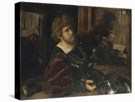 Autoportrait, dit autrefois portrait de Gaston de Foix-Giovanni Girolamo Savoldo-Premier Image Canvas