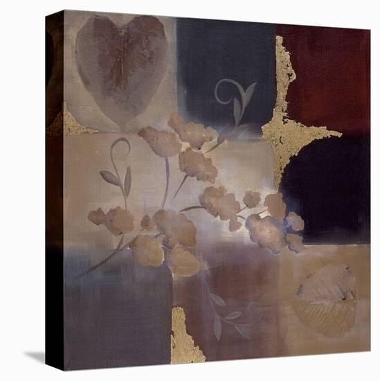 Autumn Accent Floral II-Laurie Maitland-Stretched Canvas