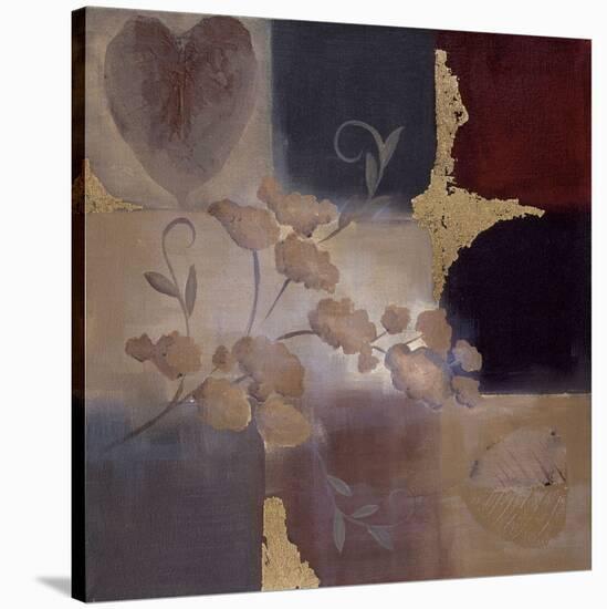 Autumn Accent Floral II-Laurie Maitland-Stretched Canvas