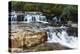 Autumn at Jackson Falls, Jackson, New Hampshire, USA-Michel Hersen-Premier Image Canvas