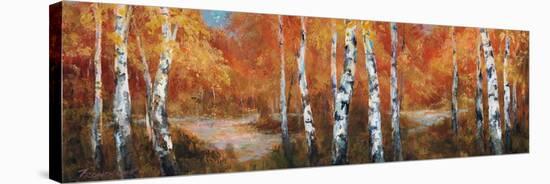 Autumn Birch II-Art Fronckowiak-Stretched Canvas