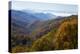 Autumn color in the valley, Great Smoky Mountain National Park, Tennessee-Gayle Harper-Premier Image Canvas