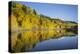 Autumn Colors Reflect Upon A Lake In Telluride, CO-Dan Holz-Premier Image Canvas